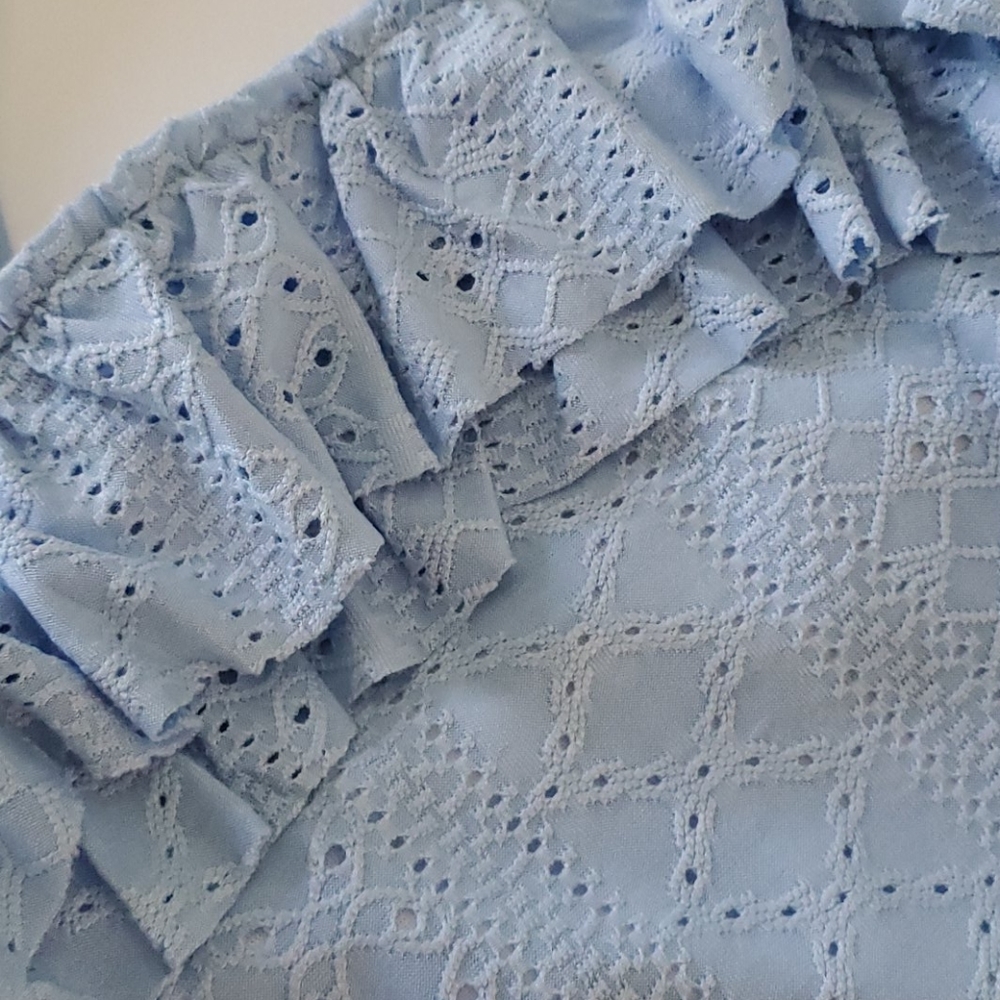 🆕️ Cooper Key Wildflower Eyelet Ruffle - Picture 5 of 5